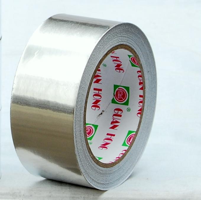 nastro di gomma del foglio di alluminio della colata calda, nastro ad alta temperatura adesivo ad alta temperatura della stagnola