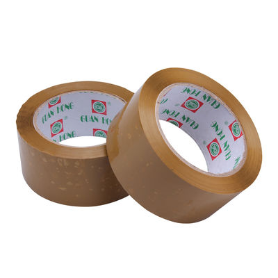 Porcellana 35 - 65 nastro d'imballaggio del Mic BOPP di rinforzo, forte Brown appiccicoso che imballa nastro fornitore