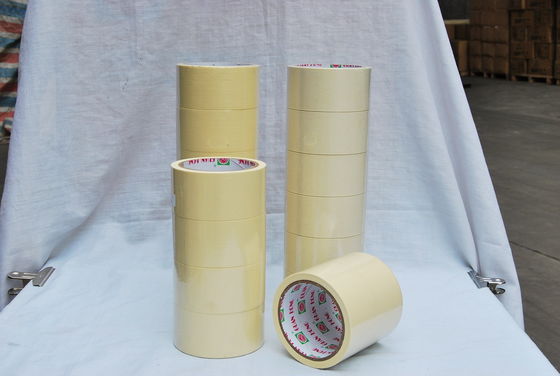 Porcellana la carta crespa di 50mm ha colorato il nastro protettivo, singoli nastri basati gomma solvente parteggiati fornitore