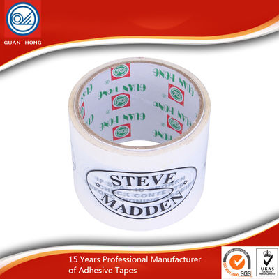 Porcellana Nastro d'imballaggio stampato su misura con l'adesivo acrilico 45mic della base dell'acqua fornitore