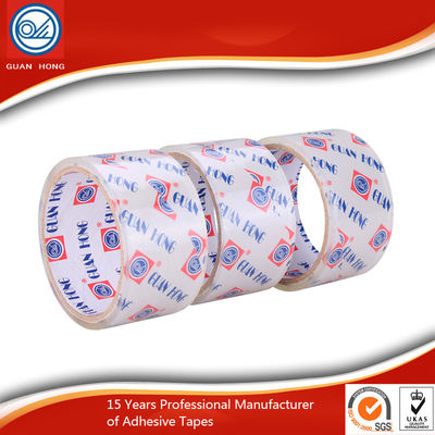 Porcellana 42mic nastro d'imballaggio adesivo a base d'acqua dell'acrilico BOPP per l'ufficio/officina fornitore