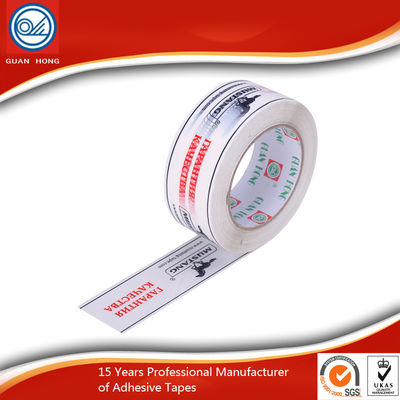 Porcellana BOPP fragile su misura che imballa sensibile alla pressione appiccicoso del nastro fornitore