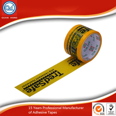 Porcellana Chiaro rotolo enorme del nastro adesivo di BOPP con il logo su ordinazione stampato fornitore