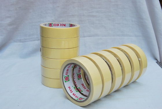 Porcellana rotolo colorato di jumboo basato gomma solvente gialla del nastro protettivo, 80mic 140mic fornitore