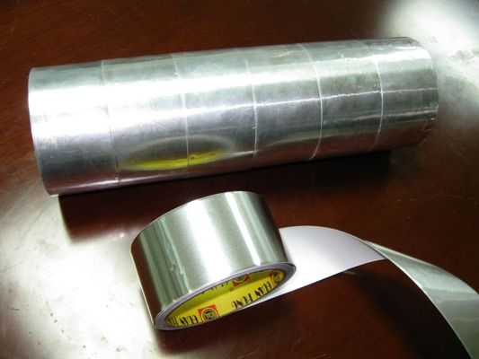 Porcellana nastro di gomma del foglio di alluminio della colata calda, nastro ad alta temperatura adesivo ad alta temperatura della stagnola fornitore