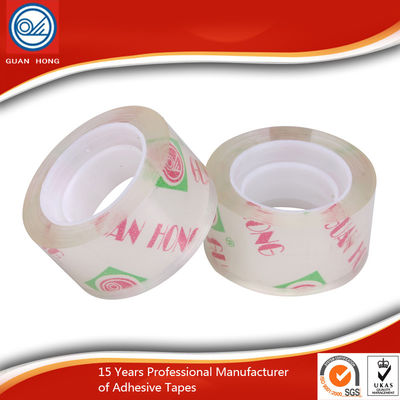 Porcellana Nastro d'imballaggio stampato forte adesivo con il logo ISO&amp;SGS della società diplomato fornitore