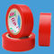 Nastro adesivo di Bopp della schiuma acrilica rossa della fodera   per il sigillamento di imballaggio fornitore