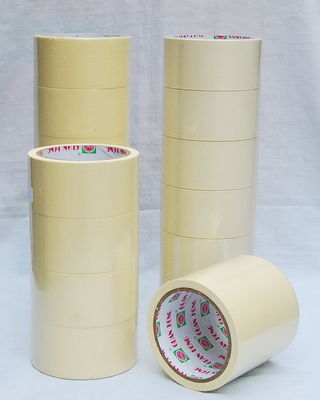 la forte gomma solvente appiccicosa basata ha colorato il nastro protettivo, nastri a un solo lato della carta crespa fornitore